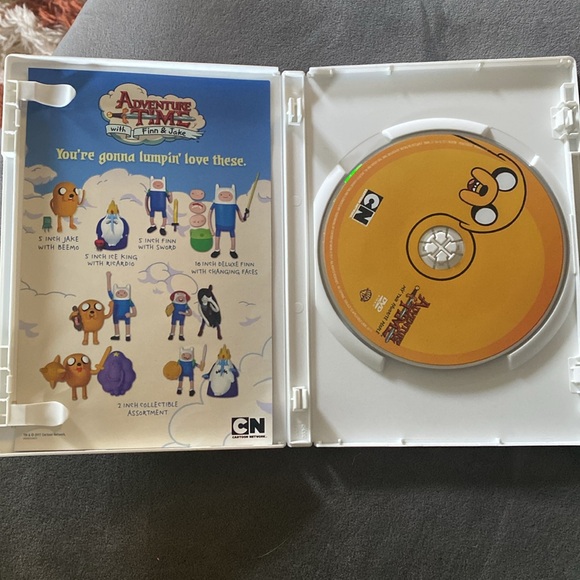 Adventures Time “ my two favorite people” DVD with special poster card in case - Picture 2 of 5